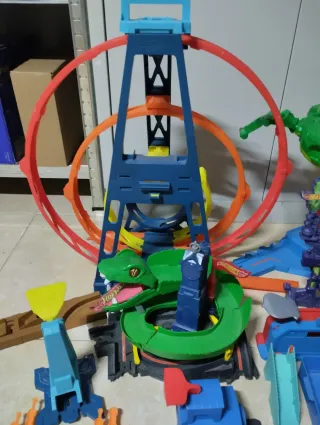 Lote Piezas Pista Hot Wheels