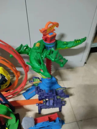 Lote Piezas Pista Hot Wheels