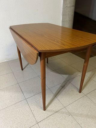 Mesa de comedor madera, plegable