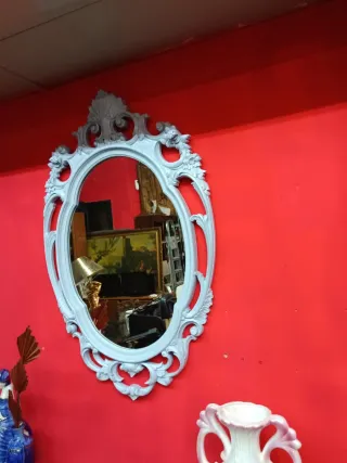 Mueble de entrada con espejo