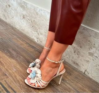 Sandali Werner modello Magnolia In vera pelle