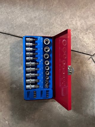 Juego Llaves Torx Macho/Hembra 27 Piezas