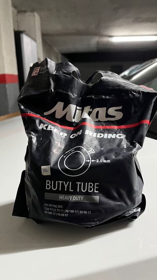 PACK 2 Cámaras Mitas 3.00-17 Heavy Duty