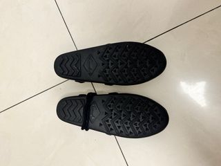 Zapatos bailarina negros con cordones