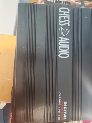 Etapa de Car Audio MARTS 5000W 1 Ohm, procesador