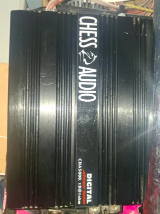 Etapa de Car Audio MARTS 5000W 1 Ohm, procesador
