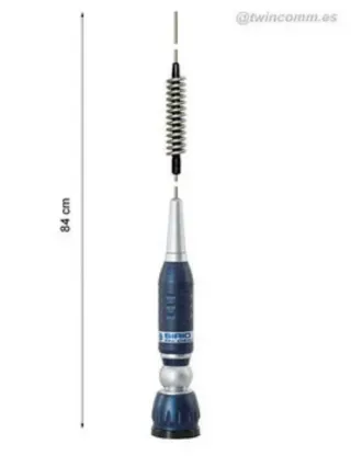 Antena radiante SIRIO TURBO 800 PL ROSCA PL 27 MHZ