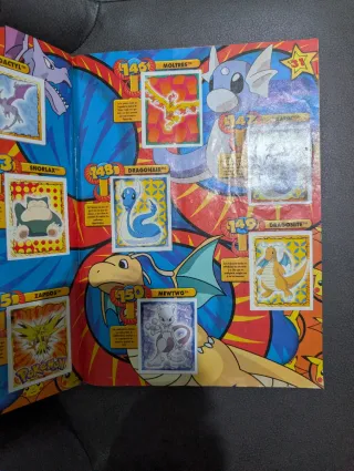 Álbum de Cromos Pokémon Sticker Album COMPLETO