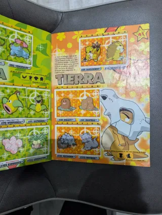 Álbum de Cromos Pokémon Sticker Album COMPLETO