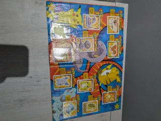 Álbum de Cromos Pokémon Sticker Album COMPLETO