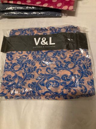 Confezione da 6 foulard stampati