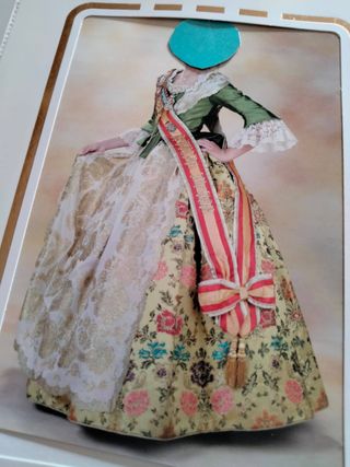 Traje Fallera Mayor y Complementos