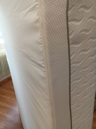 Colchón y somier reforzado 135x190