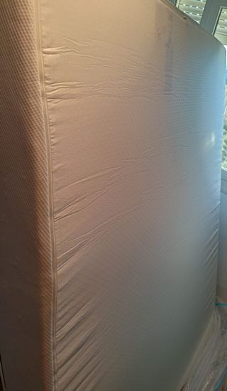 Colchón y somier reforzado 135x190