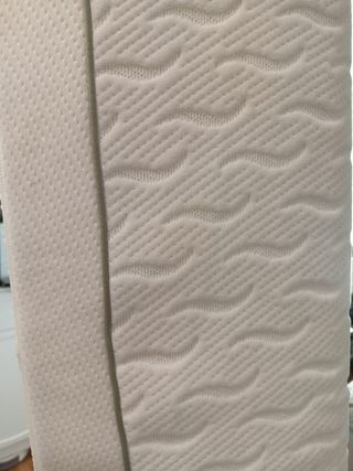 Colchón y somier reforzado 135x190