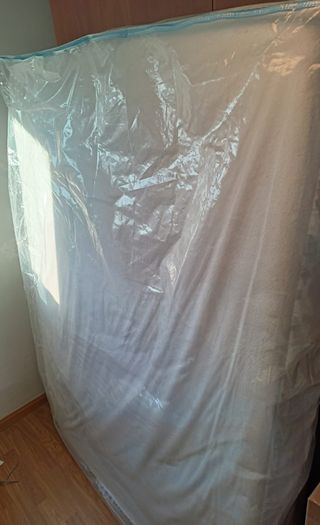 Colchón y somier reforzado 135x190