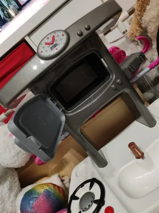 Cocina de juguete para niños con accesorios