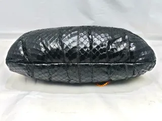 Pochette vintage anni '80 in pitone