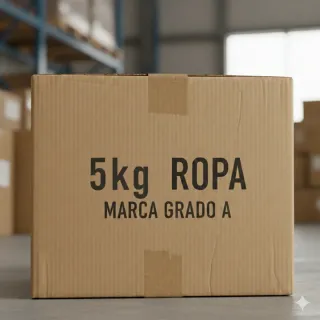Caja 5kg Ropa Marca Grado A