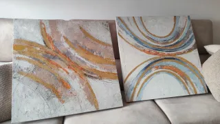 Set di 2 quadri moderni