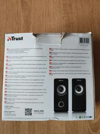 Altavoces Trust REMO Negro