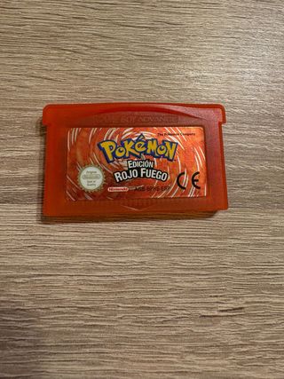 Pokémon Rojo Fuego GBA Edición ESP