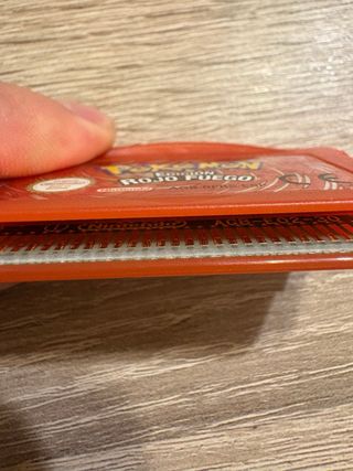 Pokémon Rojo Fuego GBA Edición ESP