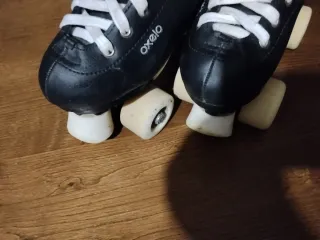 Patines Oxelo Talla 35 Negros