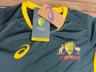 Camiseta Oficial Cricket Australia Asics