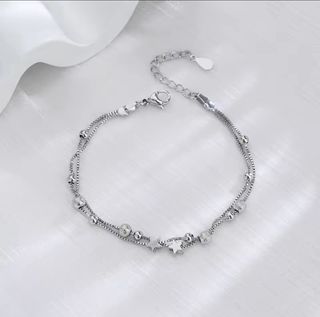 Bracciale Argento 925 con Stelle