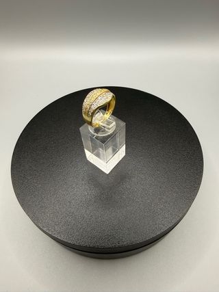 Anillo Oro 18k Diseño -peso 4.1g