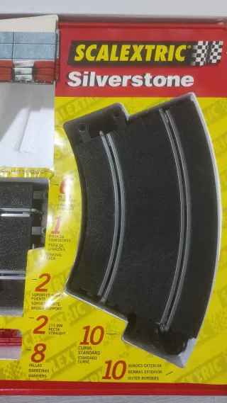 Scalextric Circuito Silverstone SIN COCHES