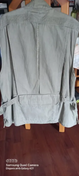 Giubbotto da montagna vintage uomo beige