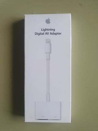 Adaptador AV Lightning Apple Nuevo