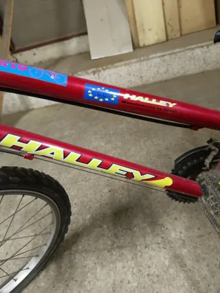 Bicicleta infantil Halley roja