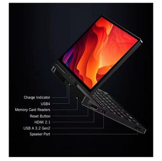 GPD Pocket 4 Negro/Plateado