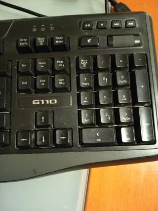 Teclado Logitech G110