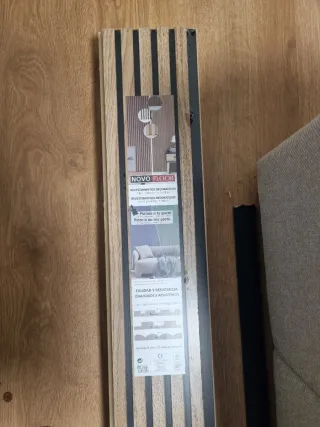 Revestimiento roble bicolor