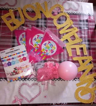 Lotto decorazioni Frozen e altro