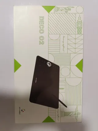 Tableta Gráfica XP Pen Deco 02 Negra