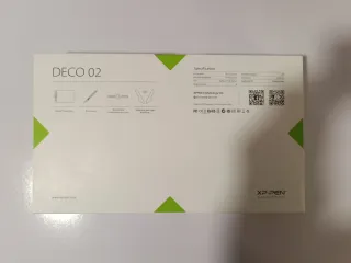 Tableta Gráfica XP Pen Deco 02 Negra