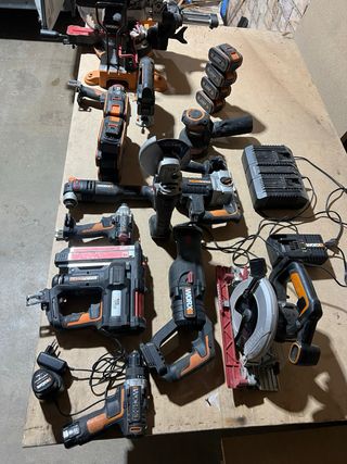 Lote Herramientas Worx 20V