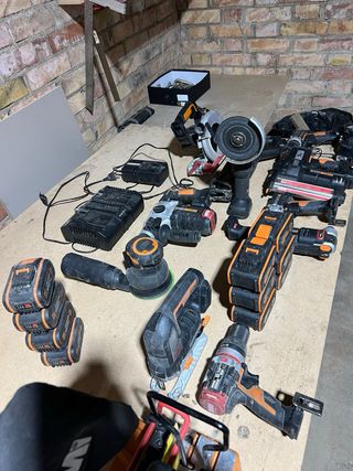 Lote Herramientas Worx 20V