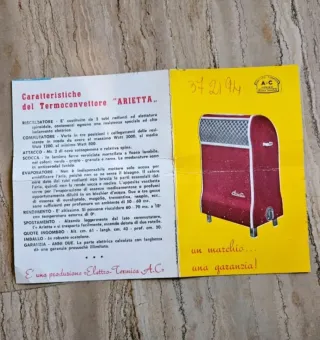 Stufa Elettrica Arietta Vintage