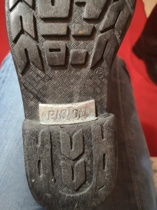 Stivali biker marrone