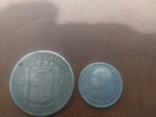 Moneda de plata 2 pesetas 1870
