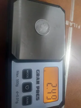 Moneda de plata 2 pesetas 1870