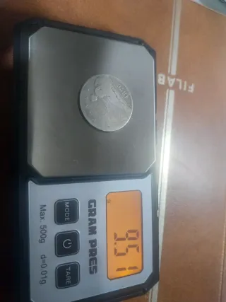 Moneda de plata 2 pesetas 1870