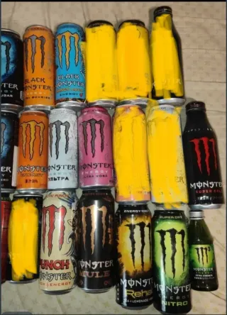 Collezione lattine Monster Energy