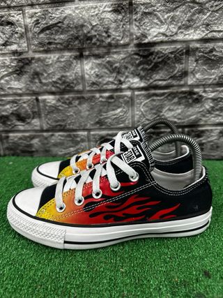 Converse All Star fiamme taglia 36.5